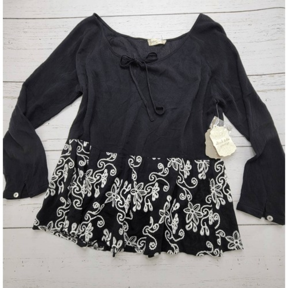 Altar'd State Black and White Top